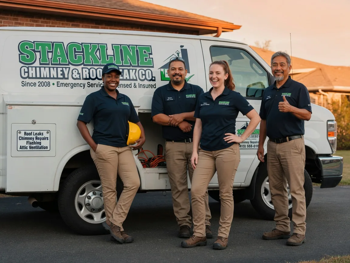 Chimney flashing repair company in Chassell, MI
